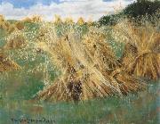 William Stott of Oldham, Wheat Sheaves